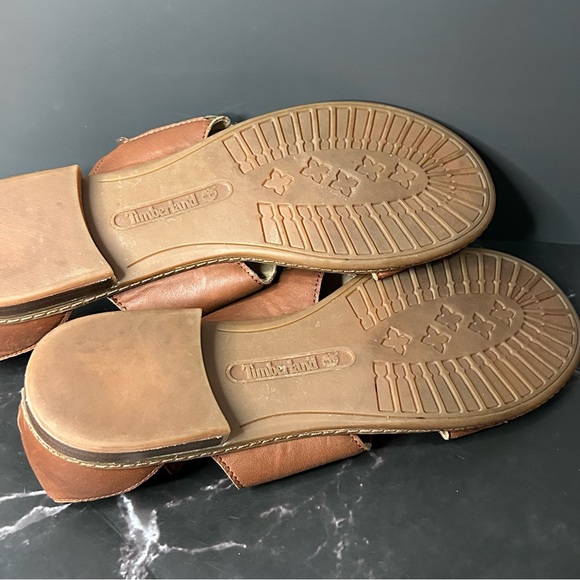 Timberland Cherrybrook Olive and Brown Sandals Size 9 - Picture 9 of 9